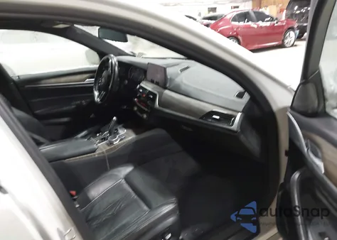 2018 BMW 540I xDrive из США, поврежденный, VIN WBAJE7C52JWC56306